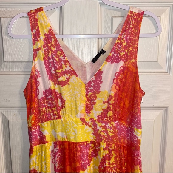 Madison Cotton Tiered Boho Cottagecore Maxi Dress - Picture 2 of 13